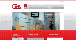 Desktop Screenshot of ceru-medecinenucleaire.com